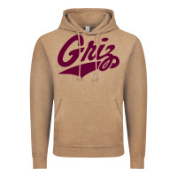 Vintage Coffee montana griz Vintage Hoodie - linhVisuals