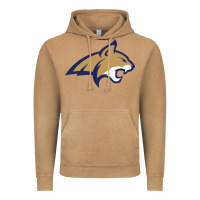 Vintage Camel montana state bobcats Vintage Hoodie - linhVisuals
