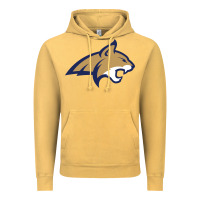 Vintage Mustard montana state bobcats Vintage Hoodie - linhVisuals