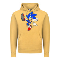 Vintage Mustard Söniĉ Kids Vintage Hoodie - linhVisuals