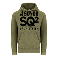Vintage Olive Sonor Drum Vintage Hoodie - linhVisuals