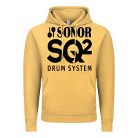 Vintage Mustard Sonor Drum Vintage Hoodie - linhVisuals