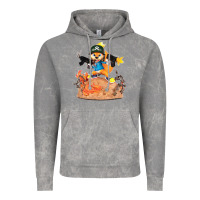 Cloud Rock conker the squirrel, bad, video game, game, green, squirel Vintage Hoodie - linhVisuals