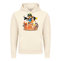 Vintage Artic conker the squirrel, bad, video game, game, green, squirel Vintage Hoodie - linhVisuals