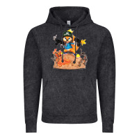 Vintage Black conker the squirrel, bad, video game, game, green, squirel Vintage Hoodie - linhVisuals