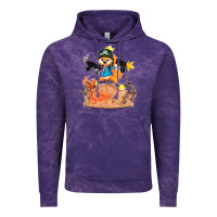 Cloud Purple conker the squirrel, bad, video game, game, green, squirel Vintage Hoodie - linhVisuals
