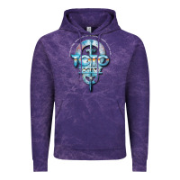 Cloud Purple toto black dwi Vintage Hoodie - linhVisuals