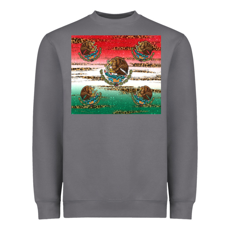 Mexican Flag Heavyweight Sweatshirt by RanaPortraitStore | Teevron
