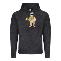 Funny Sloth Wearing Sunglasses Playing French Horn Vintage Hoodie | Teevron