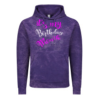 Cloud Purple it's my birthday month party Vintage Hoodie - linhVisuals