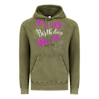 Vintage Olive it's my birthday month party Vintage Hoodie - linhVisuals
