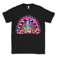 Black valentine's day rainbow gnome olivia Classic Tee - OliviaCreatesArt