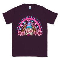 Plum valentine's day rainbow gnome olivia Classic Tee - OliviaCreatesArt