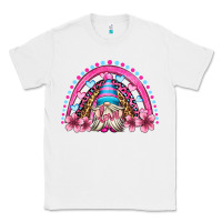 White valentine's day rainbow gnome olivia Classic Tee - OliviaCreatesArt