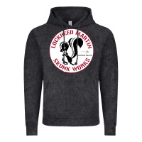 Vintage Black skunks works adp roundel patch Vintage Hoodie - linhVisuals
