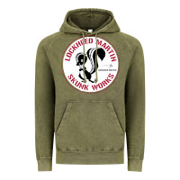 Vintage Olive skunks works adp roundel patch Vintage Hoodie - linhVisuals