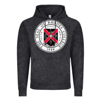 Vintage Black Rhodes College Vintage Hoodie - linhVisuals