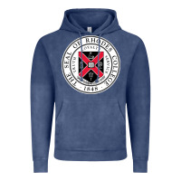 Vintage Denim Rhodes College Vintage Hoodie - linhVisuals
