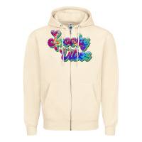 Sandshell spooky vibes Zipper Hoodie - JahusDesignShop
