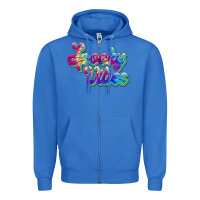 True Royal spooky vibes Zipper Hoodie - JahusDesignShop