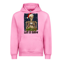 Fuchsia Pink let it snow Urban Hoodie - RanaPortraitStore