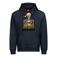 Navy let it snow Urban Hoodie - RanaPortraitStore