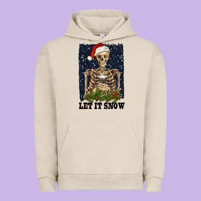 Let It Snow Urban Hoodie Designed By Ranaportraitstore