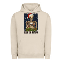 Pigment French Oak let it snow Urban Hoodie - RanaPortraitStore