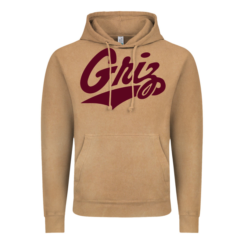 Montana Griz Basketball Vintage Hoodie by linhVisuals | Teevron