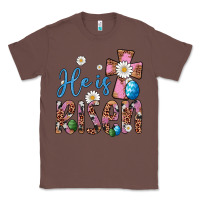 Chestnut he is risen cross Classic Tee - Artiststas