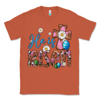 Copper he is risen cross Classic Tee - Artiststas