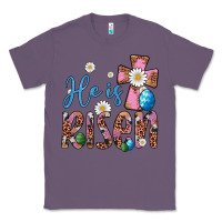 Lavender he is risen cross Classic Tee - Artiststas