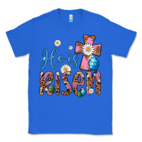 True Royal he is risen cross Classic Tee - Artiststas