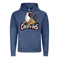 Vintage Denim #the griffins grand rapids Vintage Hoodie - linhVisuals