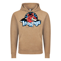 Vintage Coffee #the icehogs rockford Vintage Hoodie - linhVisuals
