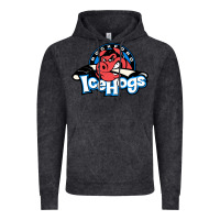Vintage Black #the icehogs rockford Vintage Hoodie - linhVisuals