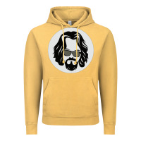 Vintage Mustard big lebowski Vintage Hoodie - linhVisuals