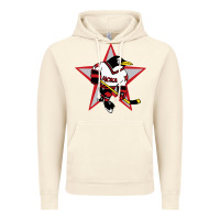 Vintage Artic red penguin 1990's russian Vintage Hoodie - linhVisuals