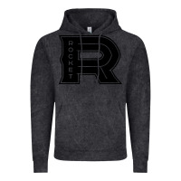 Vintage Black the rocket laval Vintage Hoodie - linhVisuals