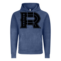 Vintage Denim the rocket laval Vintage Hoodie - linhVisuals
