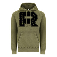 Vintage Olive the rocket laval Vintage Hoodie - linhVisuals
