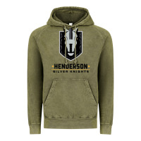Vintage Olive #the silver knight henderson Vintage Hoodie - linhVisuals