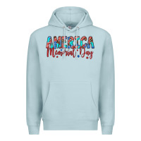 Blue Mist america memorial day Premium Hoodie - Artiststas