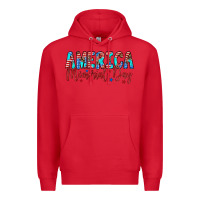 Red america memorial day Premium Hoodie - Artiststas