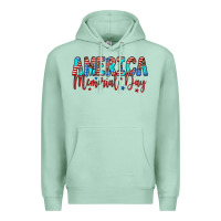 Seafoam america memorial day Premium Hoodie - Artiststas