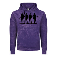 Cloud Purple u2 silhouette the joshua tree tour poster Vintage Hoodie - linhVisuals