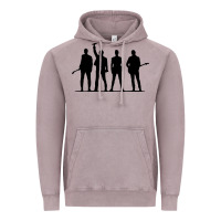 Vintage Zinc u2 silhouette the joshua tree tour poster Vintage Hoodie - linhVisuals