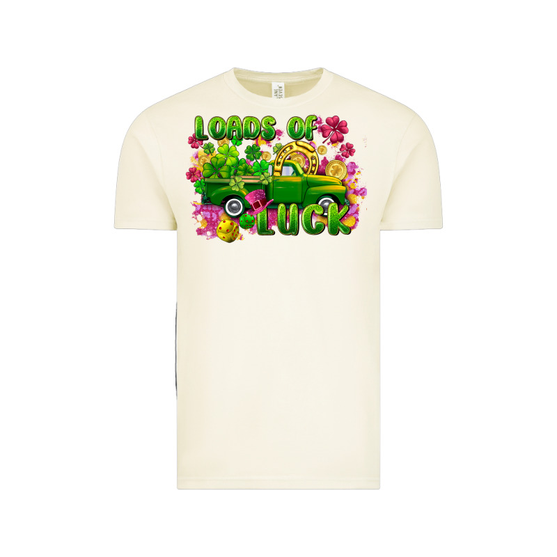Loads Of Luck Vintage Tee by FaDigitalArtStudio | Teevron