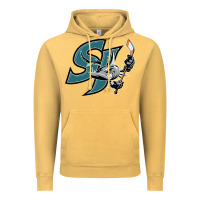 Vintage Mustard the-san-jose-barracuda-pen Vintage Hoodie - linhVisuals
