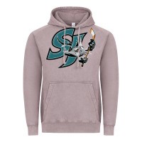 Vintage Zinc the-san-jose-barracuda-pen Vintage Hoodie - linhVisuals